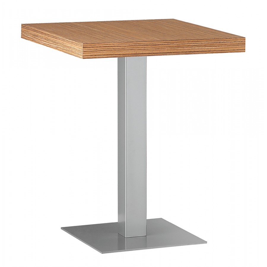 Masa medie din lemn si otel vopsit Metalmobil MT 483